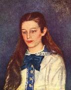 Pierre-Auguste Renoir Portrat der Therese Berard oil painting reproduction